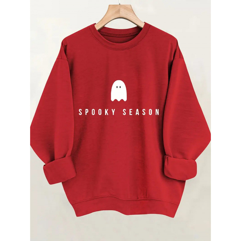 Spooky Season Halloween Graphic Sweatshirt - Women'S Casual - Image 6